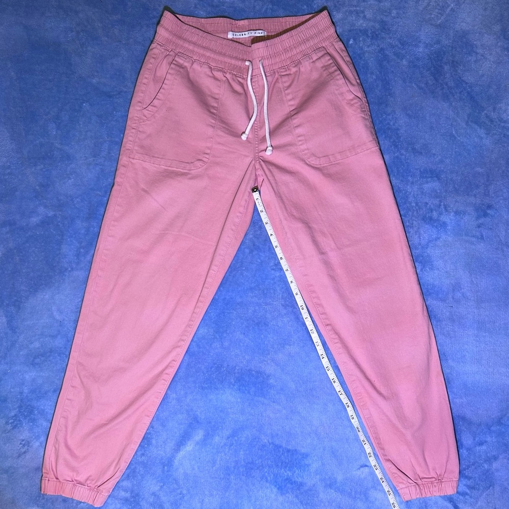 Celebrity Pink Pink Drawstring Jogger Pants